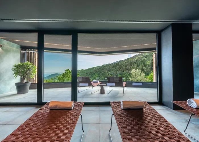 3,0 Near For 8 People With Indoor And Outdoor Pool & Wellness Villa