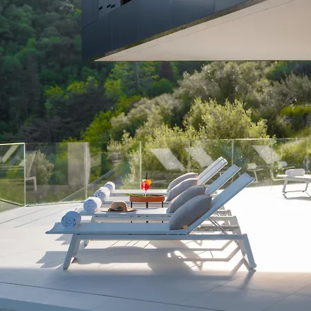 3,0 Near For 8 People With Indoor And Outdoor Pool & Wellness וילה אופטיה